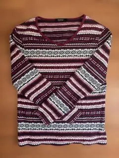 BURBERRY BLACK LABEL 幾何学模様　サイズ2