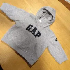 GAP baby パーカー 約95cm 1才～1才半 グレー 本物 美品
