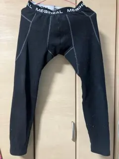 ワークマンMEDIHEAL ブラック レギンス　メンズ　Mサイズ　中古