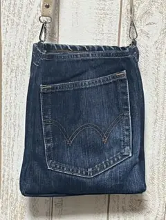 リメイク　デニム　携帯ケースポーチ