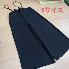 GU サロペット　ブラック　Sサイズ