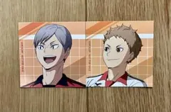 ハイキュー アニメイト特典 ステッカー リエーフ 夜久衛輔