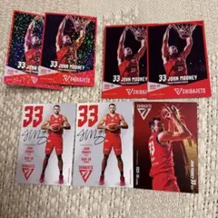 千葉ジェッツ　ジョンムーニー　トレカセット