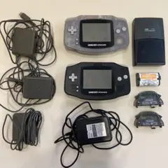 み*ぃ様 ジャンク品 ゲームボーイアドバンス 本体 アダプター ワイヤレスアダプ
