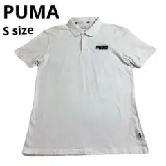 PUMA ポロシャツ ホワイト メンズ Sサイズ　春夏　ゴルフ　半袖のサムネイル
