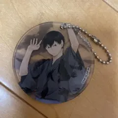 ハイキュー　影山飛雄　浴衣　夏祭り　アクリルキーホルダー　ストラップ