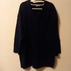 GU メランジVネックセーター XXL