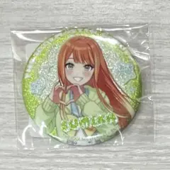 DMMスクラッチ　紫雲 清夏 グリッター缶バッジ