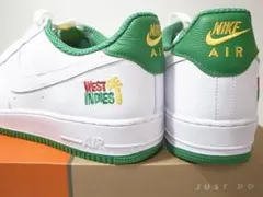 限定エアフォース1復刻WEST INDIESウエストインディーズ白緑32cm新品