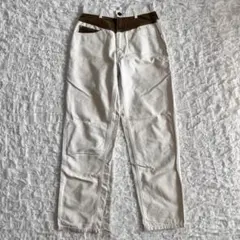 LEE COOAER リークーパー　白デニム　コーデュロイ　テーパードデニム