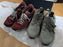 NIKE インターナショナリスト adidas スニーカー 2足セット