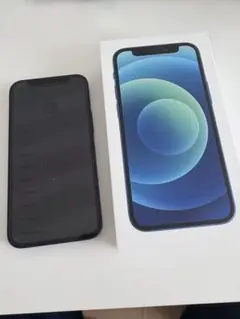 極美品！Apple iPhone 12 mini 青 ブルー　本体