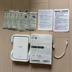 【動作確認済・状態良】Canon inspic 本体 フォトペーパーセット Canon iNSPiC 本体 フォトペーパー60枚セット - メルカリ