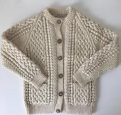 inverallan インバーアラン 4A 茶タグ　肉厚　カーディガン