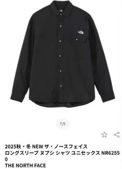 週末値下げTHE NORTH FACE 長袖シャツ NR62550 ブラック