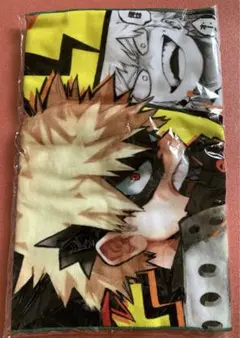 ヒロアカ　爆豪勝己 フルカラーフェイスタオル