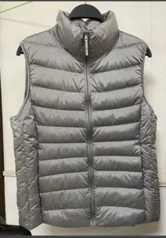 【新品未使用】 UNIQLO ユニクロ ウルトラライトダウンベスト グ レーXL