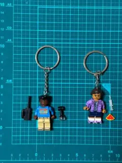 ストレンジャーシングス ミニフィギュア キーホルダー ルーカス
