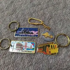 サンフランシスコ　キーホルダー　４点セット