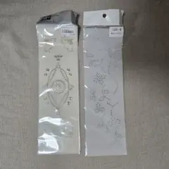 クリスタルシート アイロン接着 ２点セット フィギュア つたの飾り
