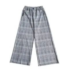 RADIANT チェック柄 ロングパンツ ワイドパンツ 165㎝