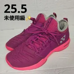 未使用級✨️YONEX パワークッション フュージョンレブ3 GC 25.5cmのサムネイル
