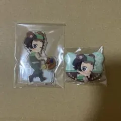 鬼滅の刃 アクスタ 缶バッジ 竈門炭治郎