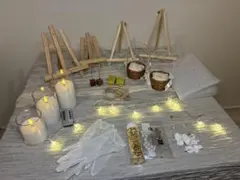 【バラ売り可】ウェルカムスペース　花瓶　ご祝儀バッグ　花嫁グッズ　リングピロー