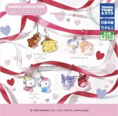 サンリオキャラクターズ　なかよしドロップチャーム　コンプリートセット①