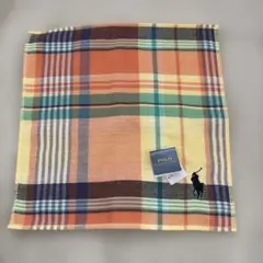 Polo Ralph Lauren チェック柄タオルハンカチ　新品未使用