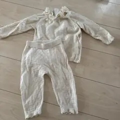 H&M オーガニックコットン　セットアップ