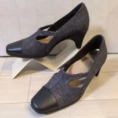 BeauFort デニム調 ハイヒール・パンプス