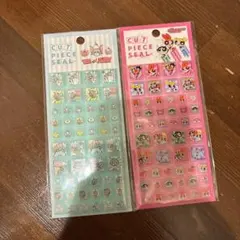 パワパフ★トムとジェリー★タイルシール★新品★2点セット