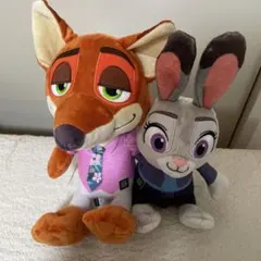 u*b様 ズートピア2 ペアぬいぐるみ