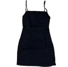 ZARA デニムキャミソールワンピース