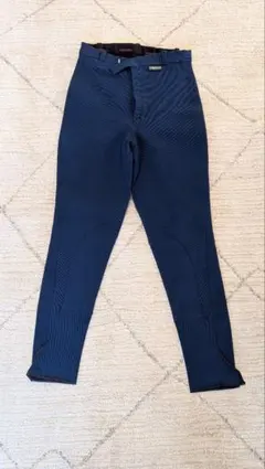 ネイビー ストレッチ 乗馬キュロット