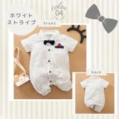★再値下げ★美品★ベビー服　夏服　フォーマル　半袖ロンパース