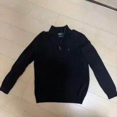 【超美品】ポロ　ラルフローレン　ハーフジップドライバーニットセーター M