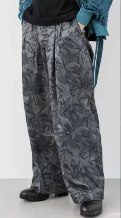 HARE サテンシシュウガラパンツ