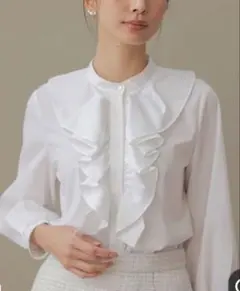 未使用！組曲　ブラウス　フリル