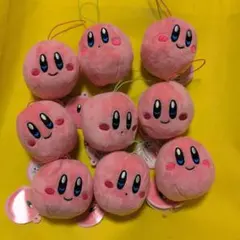 星のカービィ フェイスマスコット ぬいぐるみ9点