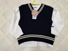 専用　黒　ベスト ロンT 110