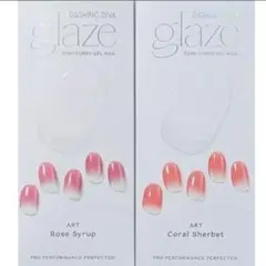 【新品】DASHING DIVA ネイルシール 2色セット