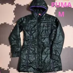 プーマ 中綿 コート 中綿ジャケット アウター コート M レディース 黒