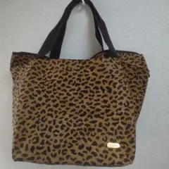 豹柄　トートバッグ