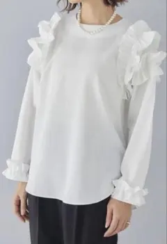 fitmore saayaコラボ！カットワークレースドルマンブラウス 完売 カットワークレースドルマンブラウス【宅配便】 | Fit more
