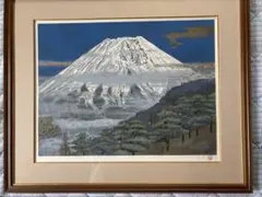 大迫力　特大　真作　中嶌 虎威作「筑波」日本画　風景画 F30号 大迫力 特大 真作 中嶌 虎威作「筑波」日本画 風景画 F30号 - メルカリ