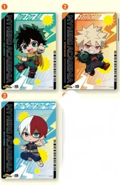 僕のヒーローアカデミア　くら寿司　マルチシート　ヒロアカ　コラボ