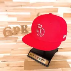 レア【ニューエラ×スタンダードカリフォルニア】限定コラボ 3Dロゴ キャップ 赤