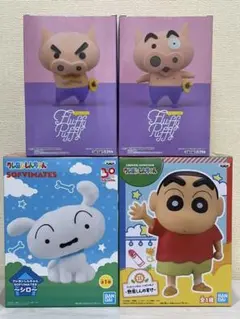 クレヨンしんちゃん　fluffypuffy ぶりぶりざえもん　4点セット